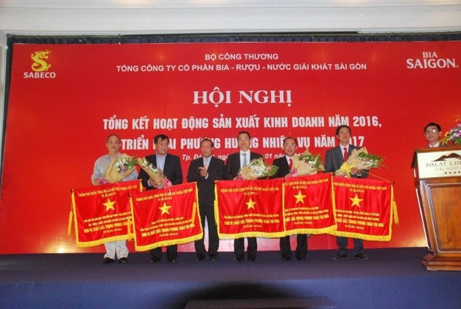 Sabeco nộp ngân sách hơn 9.000 tỉ đồng