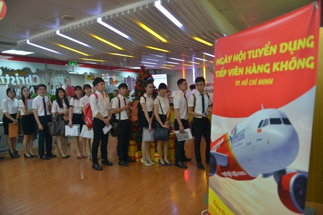 Cơ hội trở thành tiếp viên hàng không Vietjet