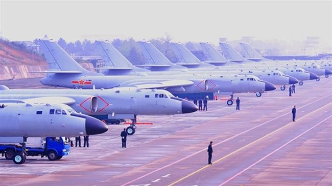 Không quân Trung Quốc tập trận tại tây Thái Bình Dương