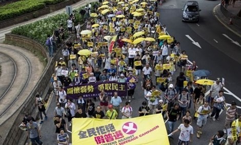 Hong Kong: Thu giữ vật liệu nổ và 9 đối tượng trước thời điểm hệ trọng