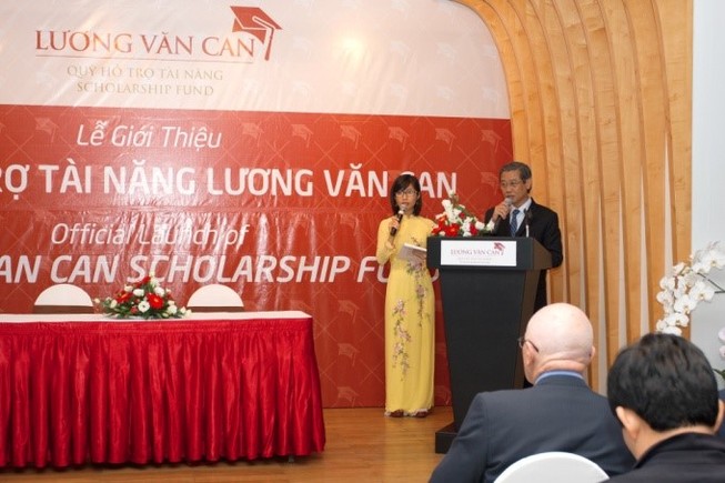 Học bổng Lương Văn Can tiếp tục rộng cửa cho SV khó khăn