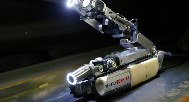 Robot thăm dò nhà máy hạt nhân Fukushima
