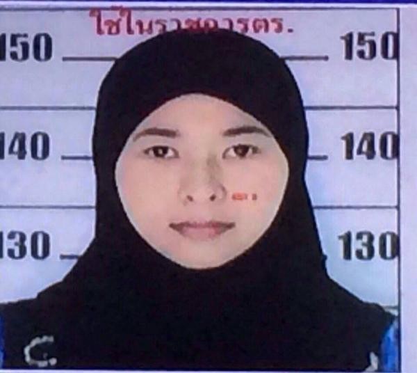 Nữ nghi phạm đánh bom Bangkok bị truy nã lên tiếng