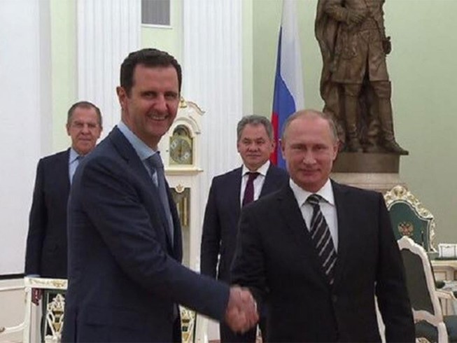 Tổng thống Syria bàn cách chống IS với Tổng thống Putin