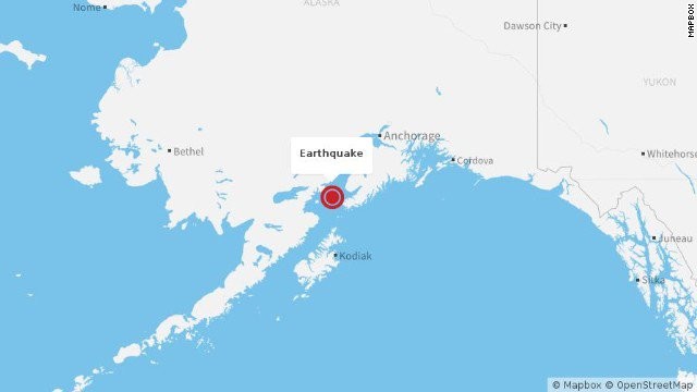 Mỹ: Động đất 7,1 độ Richter chấn động Alaska