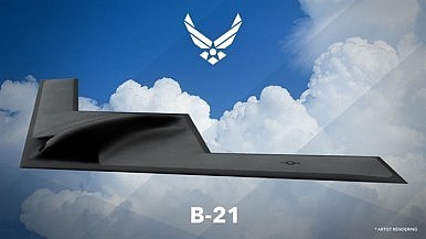 Mỹ công bố ảnh thiết kế máy bay ném bom mới B-21 