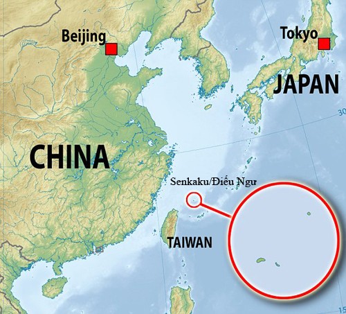 Trung Quốc bỏ tù gián điệp Senkaku/Điếu Ngư