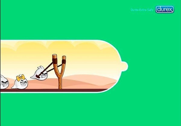 Cười sảng khoái với hình ảnh quảng cáo bao cao su
