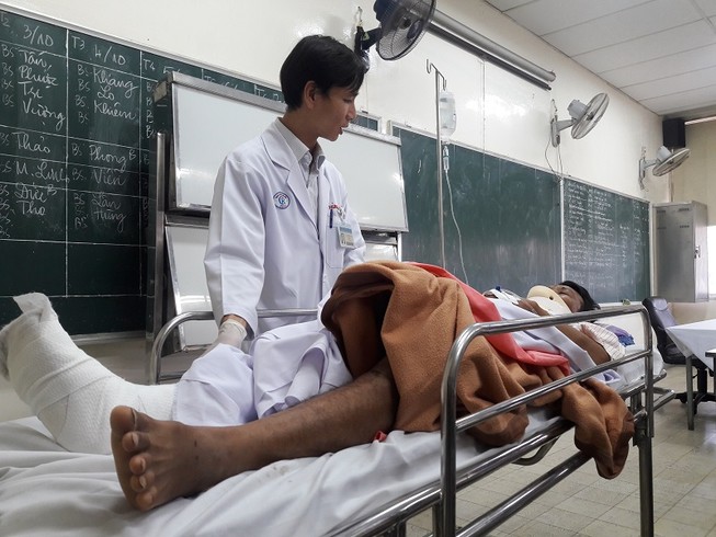 Các nạn nhân vụ sập lò gạch đã qua cơn nguy kịch