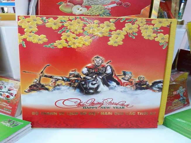Cận cảnh triển lãm lịch xuân 2017