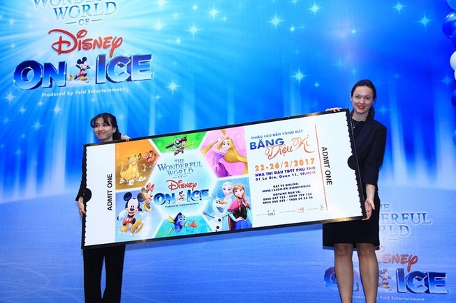 Show diễn 1 triệu USD của Disney On Ice tại VN