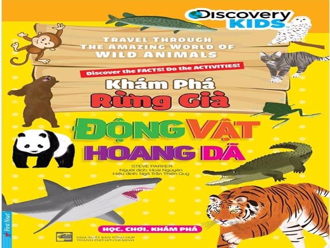 Ra mắt bộ sách giúp trẻ khám phá thiên nhiên hoang dã