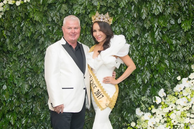 Hoa hậu Lưu Hoàng Trâm nỗ lực đưa Mrs Universe về VN