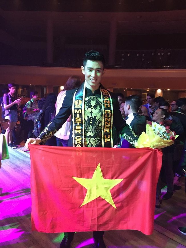 Tiến Đạt trở thành á vương Mister Grand International