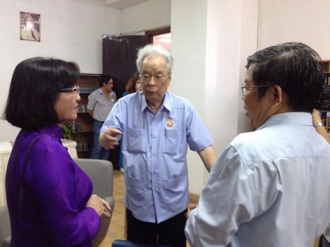 Khai trương thư viện Trần Trọng Đăng Đàn