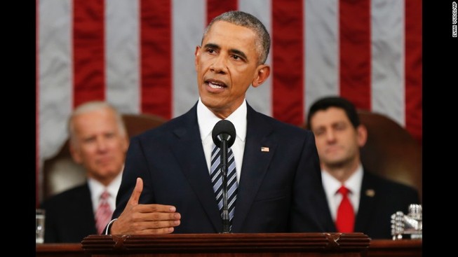 Thông điệp liên bang của ông Obama và tầm nhìn về nước Mỹ
