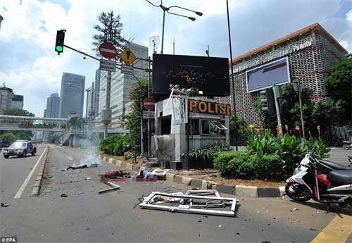 IS tấn công Indonesia