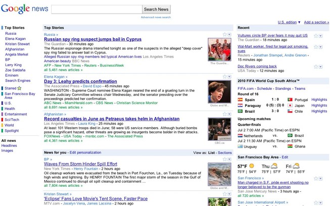 Người đọc tin Google News hơn báo chính thống