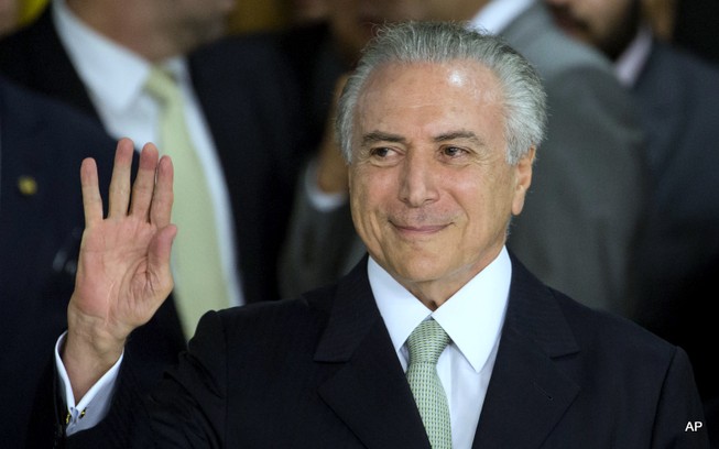 Tổng thống lâm thời Brazil từng cung cấp tin tình báo cho Mỹ