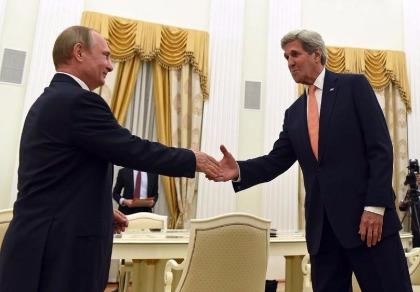 Tổng thống Nga Putin gặp Ngoại trưởng Mỹ Kerry về Syria