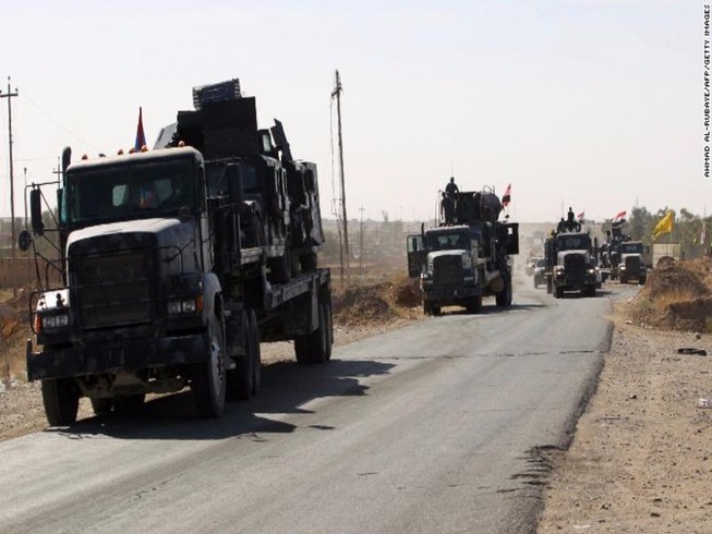 Iraq bắt đầu đổ quân vào Mosul tiêu diệt IS