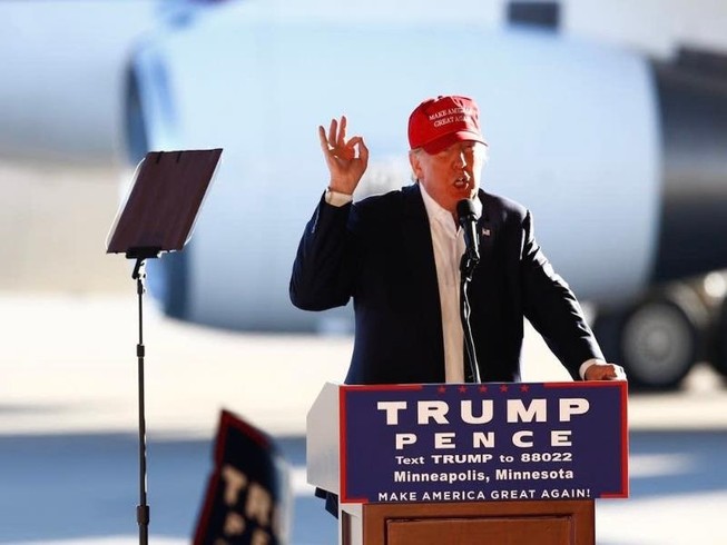 Ngày vận động nước rút của Trump