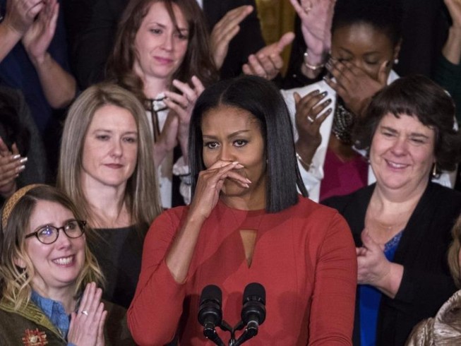 Đệ nhất phu nhân Obama phát biểu lần cuối tại Nhà Trắng