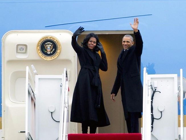 Lần cuối Tổng thống Obama bay trên chiếc Không lực Một