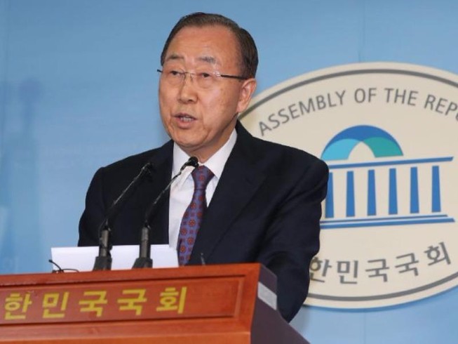 Chán chính trị Hàn, Ban Ki-moon bỏ tranh cử tổng thống