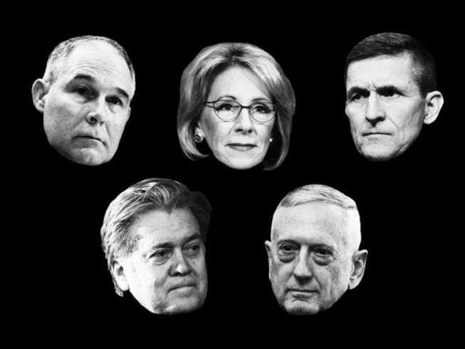 Quy mô nội các ông Trump lớn hơn 2 đời tổng thống trước