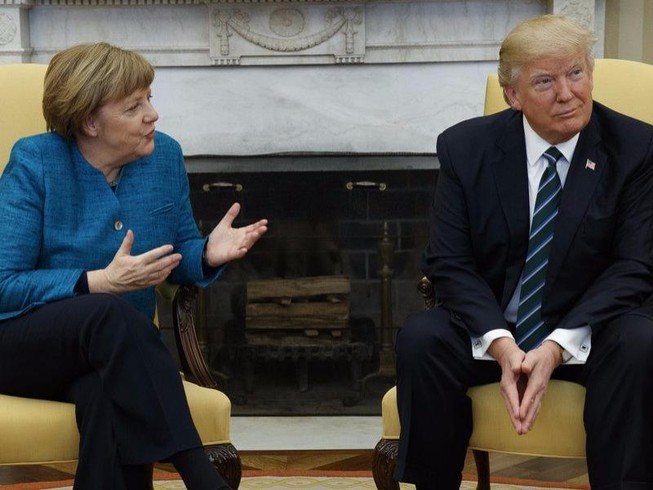 Trump - Merkel gặp suôn sẻ, bất đồng vẫn tiềm tàng