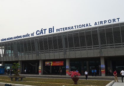 Đã sửa xong sự cố lún, nứt đường lăn ở sân bay Cát Bi