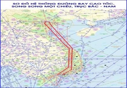 Rút ngắn thời gian với “đường bay cao tốc một chiều trục Bắc-Nam”