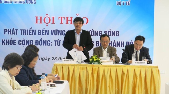 80% nước thải ra sông ngòi không qua xử lý triệt để