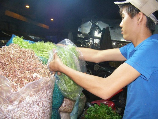 Bất ngờ khi nghe tin rau muống bào ngâm hóa chất