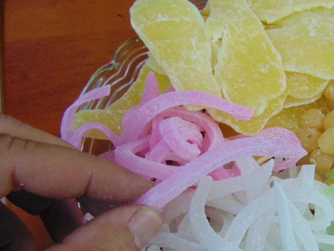 TP.HCM: Phát hiện chất độc tinopal trong nhiều loại mứt