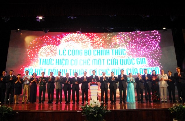 Chính thức công bố thực hiện cơ chế một cửa quốc gia
