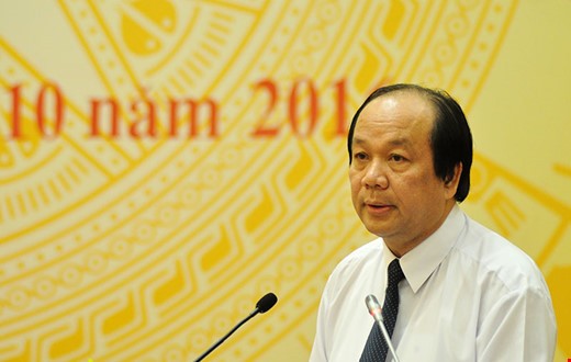 Bộ trưởng Mai Tiến Dũng nói gì về vụ ông Vũ Huy Hoàng?