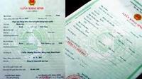 Bản chính giấy khai sinh mới, ghi địa danh mới?