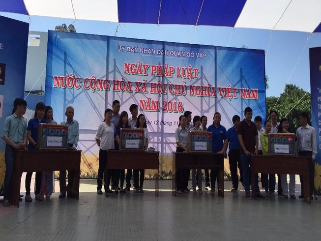 Quận Gò Vấp tổ chức hội thi pháp luật