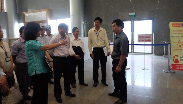 Đà Nẵng phun thuốc diệt muỗi ở sân bay ngăn ngừa virus Zika