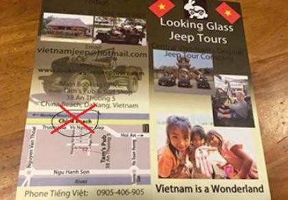 Đà Nẵng tịch thu poster xuyên tạc biển Đông thành biển Trung Quốc