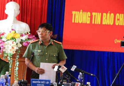 Quảng Nam: Họp báo công bố bắt giữ nhiều đối tượng phá rừng pơ mu