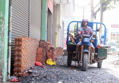 Đồng ý giữ nguyên độ cao vỉa hè đường Kinh Dương Vương