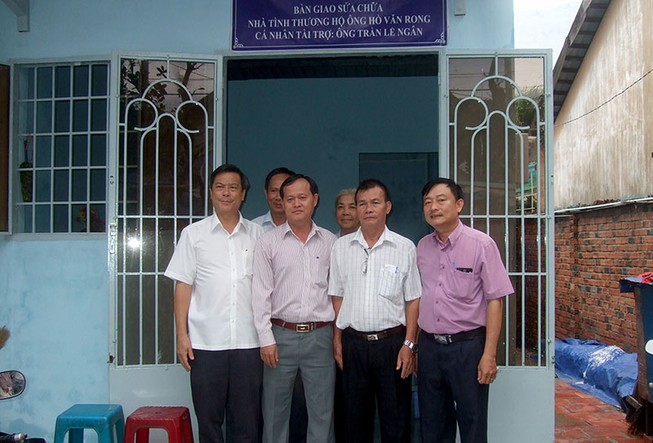 'Mùa mưa năm nay đã không còn sợ nhà dột nữa rồi'