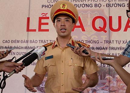 Trưởng phòng Huỳnh Trung Phong nói gì về tiêu cực CSGT?