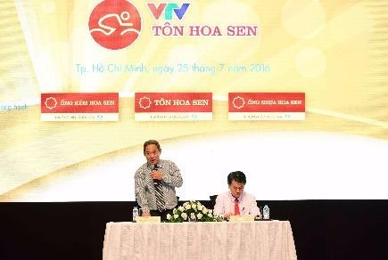 Ra mắt giải đua xe đạp quốc tế VTV Cúp Tôn Hoa Sen 2016