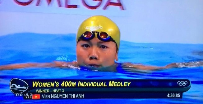 Ánh Viên giành chiến thắng vòng loại, phá sâu kỷ lục SEA Games