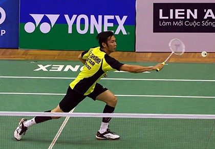 Tiến Minh tranh suất đi tiếp với nhà vô địch Olympic Lin Dan