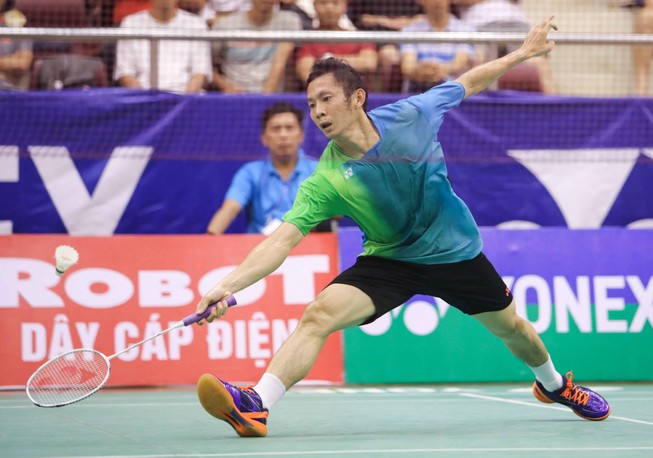Tiến Minh gác vợt tại vòng ba Việt Nam Open